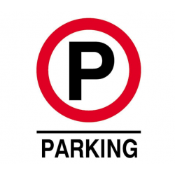 Next επιγραφή pp "Parking" 15x20εκ.